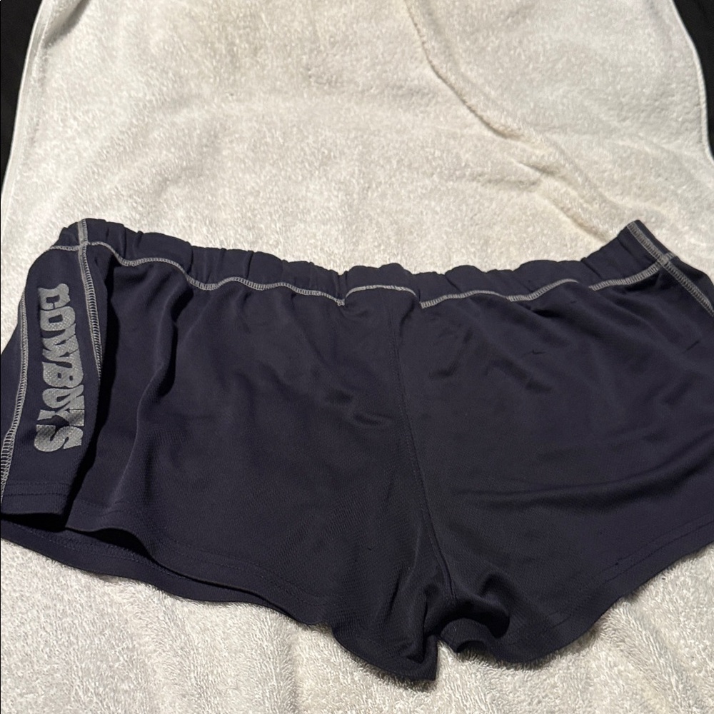 Cowboys Women's Athletic Shorts - Black